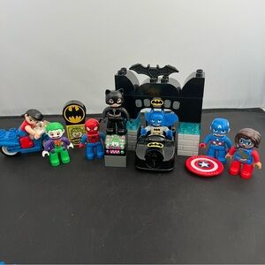 Lego Duplo Superhero Batman Building Blocks lot